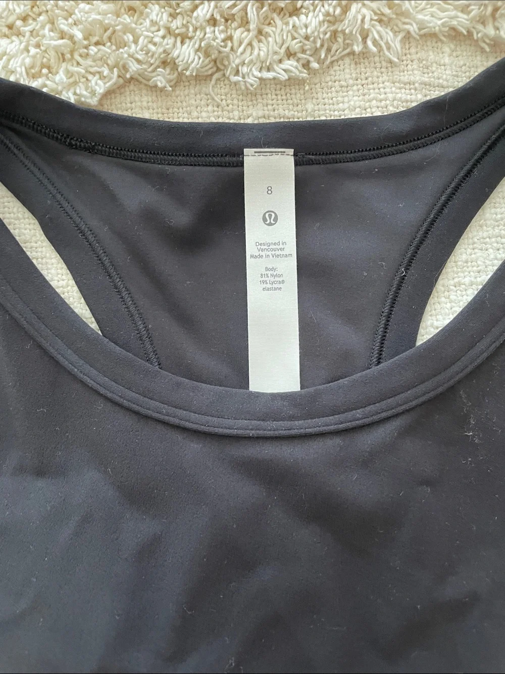 lululemon athletica sleek black